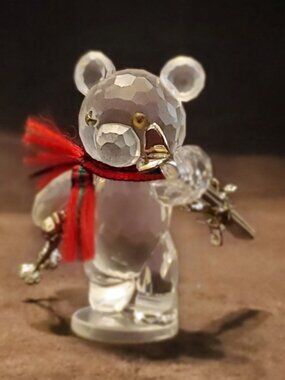 Swarovski Kris Bear with Skis